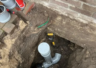 Riolering Opgegraven en Vernieuwd