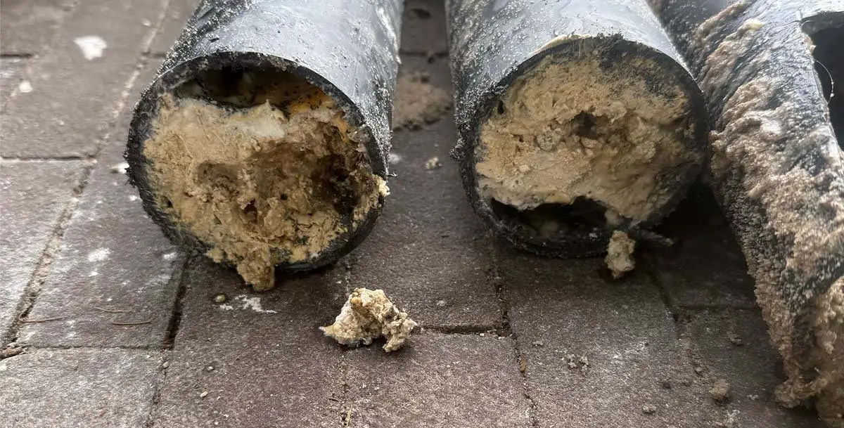 Verstopping door kalk Verstopping door kalk