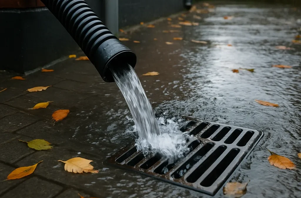 Afvoer verstopt na regenval? Dit is hoe u snel ingrijpt
