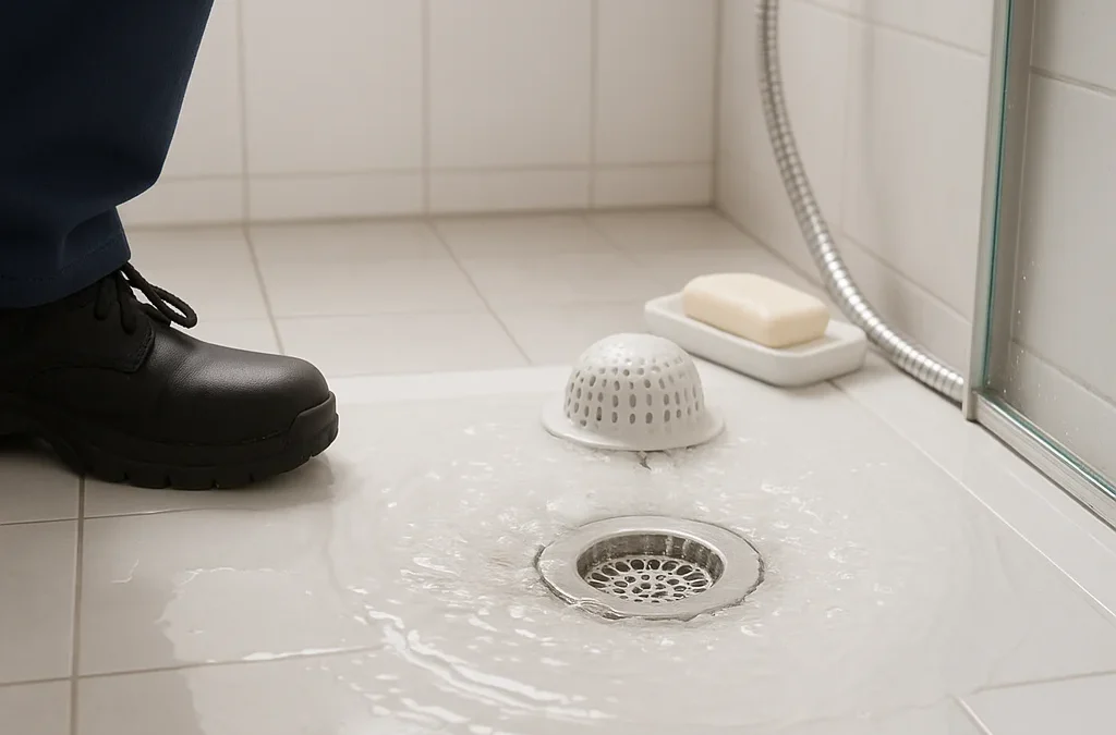 Afvoer verstopt in de badkamer? Zo voorkomt u blijvende vochtproblemen