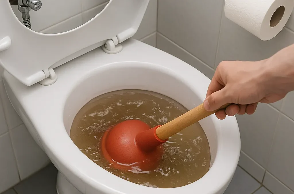 WC verstopt tijdens gebruik? Dit is wat u direct moet doen