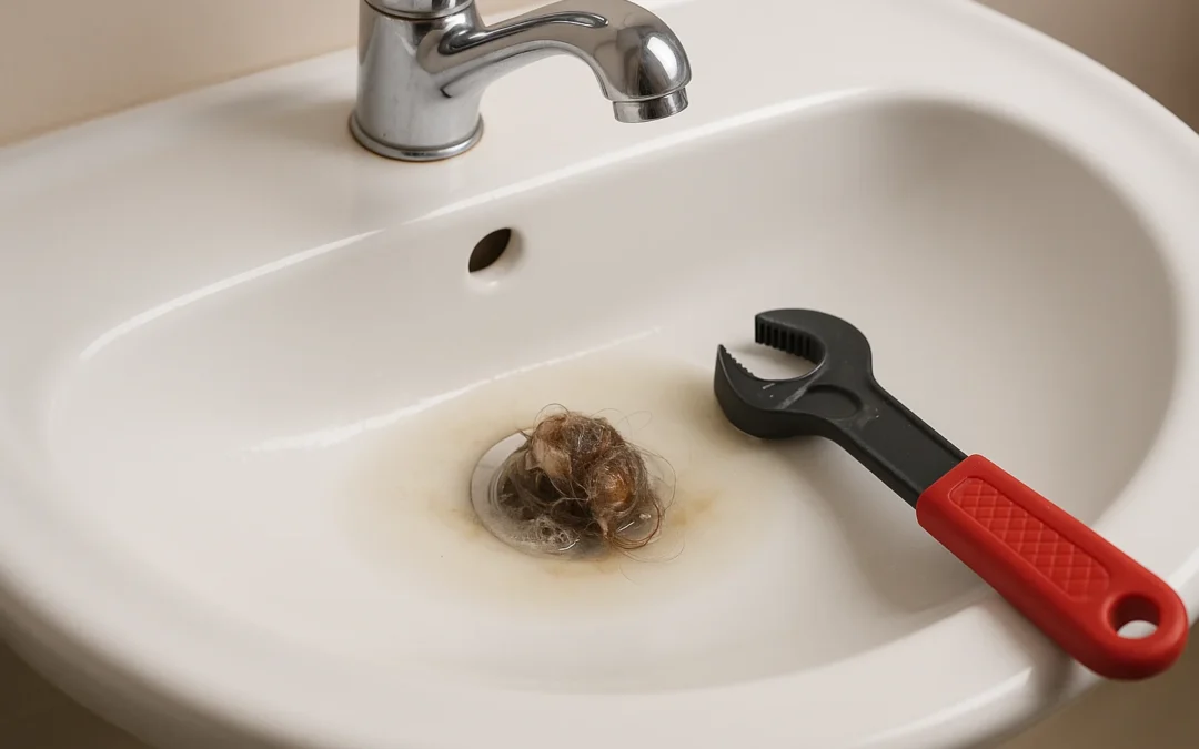 Verstopte wasbak door zeep en haren? Zo maakt u die echt schoon