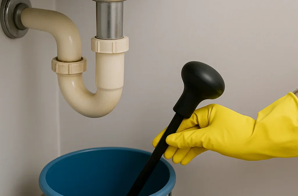 Verstopte wasbak door tandpasta en zeepresten? Dit is de oplossing