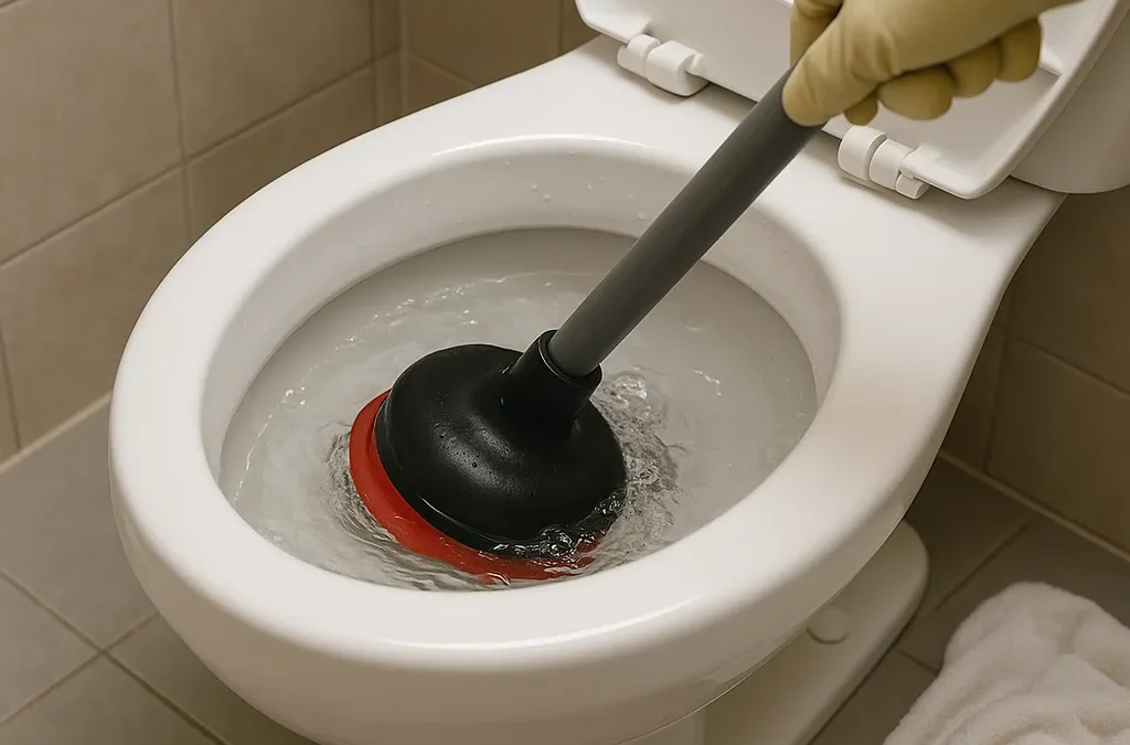 WC ontstopper bij borrelend toiletwater? Zo pakt u het aan