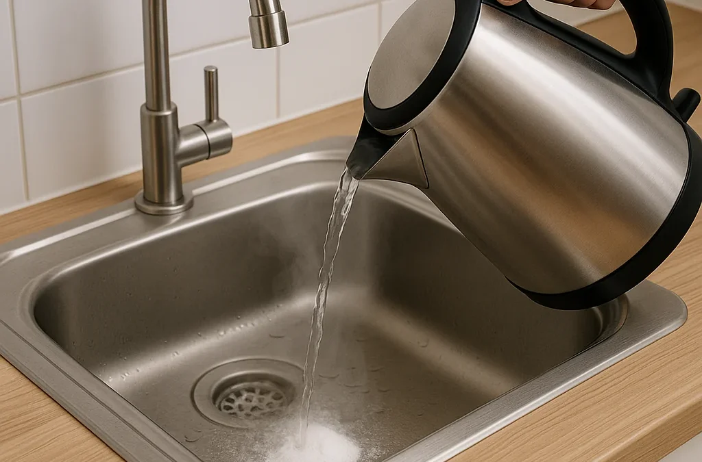 Gootsteen ontstoppen met soda en kokend water: Mythe of oplossing?